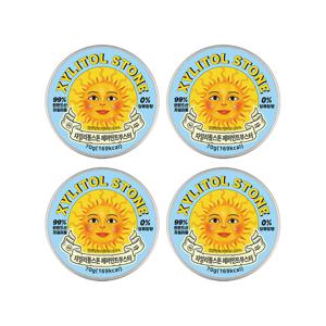 자일리톨스톤 페퍼민트 부스터 70g*4개