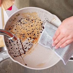 와이어 철수세미 강력 스크럽 주방용 그릇 설거지 20개입