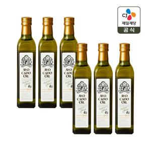 백설 유러피안 아보카도유 500ml x6개