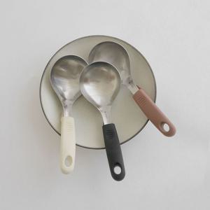 앞접시 스푼 1인 국자 3color 스텐304 미니 서빙스푼 냄비걸이 국자