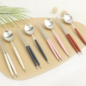 몽블랑 숟가락 젓가락 수저세트