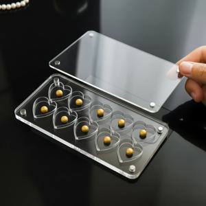 콩알금 케이스 주물금 보석함 주얼리 귀금속 조개 비즈 아크릴 케이스 금테크 악세사리 보관함