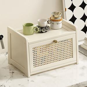 [해외] 모던 감성 우드 다용도 수납함 양념통 영양제 머그컵 정리함 선반 1단 2size