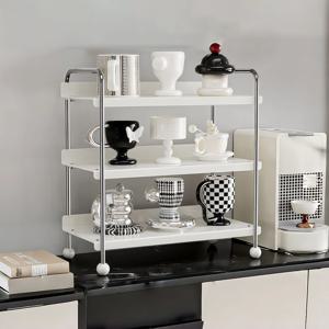 [해외 북유럽 모던 스텐 머그컵 정리대 컵 거치대 걸이 다용도 정리대 3단 2colors