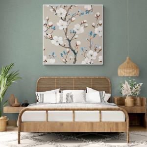 겨울맞이 알루미늄액자 꽃 플라워 자연 힐링 향기 거실 침실 원룸 카페 인테리어 액자