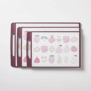 파머스마켓 논슬립 손잡이 양면 도마 (거치대 1P 포함)