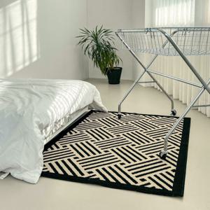 프렌치 와플 사이잘룩 러그 4size