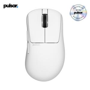 pulsar Xlite CrazyLight 무선 게이밍 마우스 미디움사이즈 우유니화이트