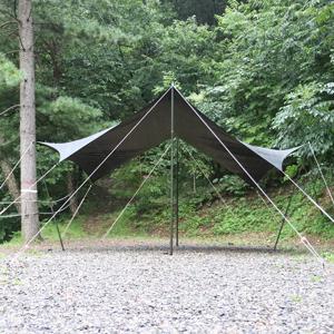블랙 코팅 옥타곤 옥타 방수 대형 차양막 그늘막 자외선 차단 타프