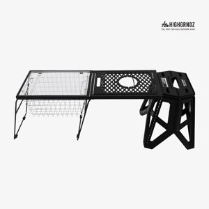 사이드 IGT 테이블 캠핑용 스툴 IGT 바스켓 버너플레이트 오덕 풀세트