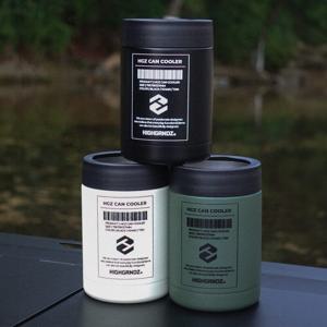 보온 보냉 스텐 더블월 진공 캠핑 텀블러 맥주 캔 쿨러 홀더 355ml