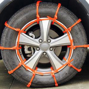 일회용 스노우체인 10P 눈길 빗길 미끄럼방지 논슬립 케이블타이 타이어 바퀴 체인 차량용