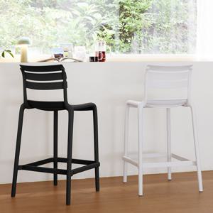 몰디브 디자인 체어 플라스틱 모던 바체어 식탁의자 2colors 1+1