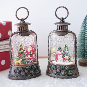 솔방울 아치 랜턴 크리스마스 오르골 워터볼 LED 스노우볼 무드등 조명