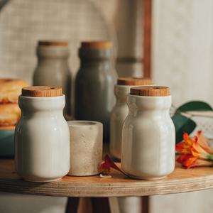 [리퍼] 감성도자기 양념통 S 4colors