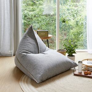 [리퍼]원룸 1인용 대형 트라이 좌식소파 빈백 2colors