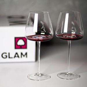 글램 크리스탈 스월링 레드 와인잔 2P세트