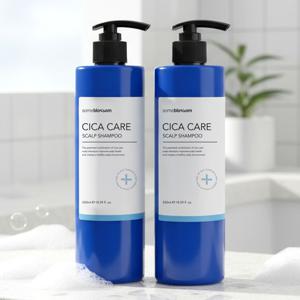 [1+1] 대용량 비듬 두피 진정 시카케어 스칼프 샴푸 550ml 2개