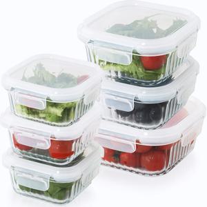 내열유리 반찬통 밀폐용기 6p세트