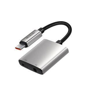 C to C타입 충전+3.5mm AUX 오디오 듀얼젠더 CA505