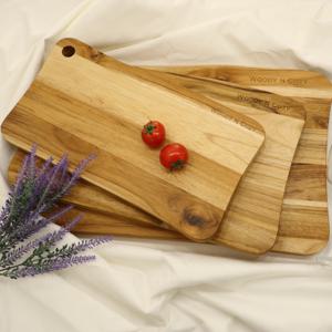 스퀘어 티크 나무 도마 선물포장 자연색 S/M/L (사은품증정)