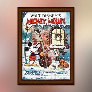 미키 겨울의 세레나데 직소 퍼즐+액자 세트 디즈니 애니메이션 500피스