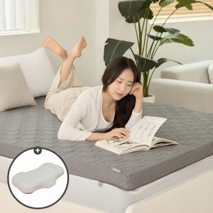 특허받은 울트라코어 에어밸런스 토퍼 매트리스 7cm 단단한 매트리스 차세대 POE 소재