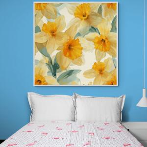 봄의 햇살 그림 알루미늄액자 꽃 플라워 자연 힐링 향기 거실 침실 원룸 카페 인테리어 액자