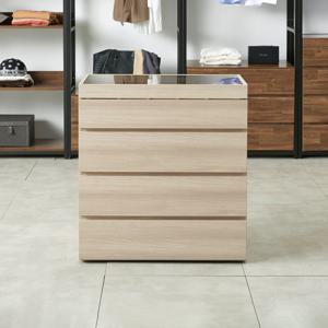 마홀앤 플롯 시스템 드레스룸 아일랜드 수납장 W800 서랍형 애쉬