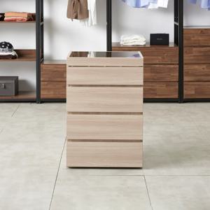 마홀앤 플롯 시스템 드레스룸 아일랜드 수납장 W600 서랍형 애쉬