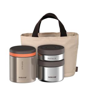 초박 진공설계로 오랫동안 따뜻한 스텐레스보온도시락