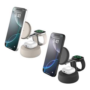 Qi2 25W 3in1 마그네틱 무선 충전 스탠드 WIZ040