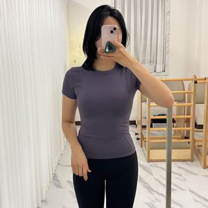 슬림핏러닝반팔티 운동복 트레이닝 래쉬가드 슬림 요가