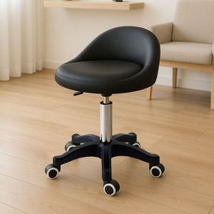 등받이오발스툴 바퀴 보조 회전 간이