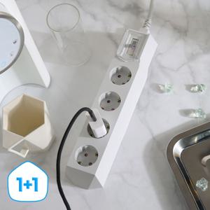 1+1 고용량 과부하차단 띄움 멀티탭 4구