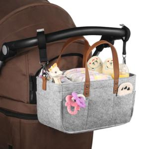 기저귀 가방 이너백 아기 엄마 가죽 스트랩 유모차 크로스백