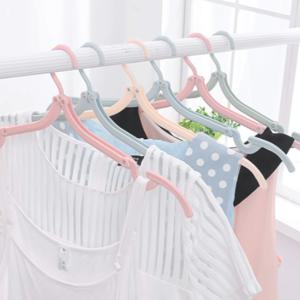 신박한 접이식 옷걸이 생필품 갑 사이즈 조절 가능