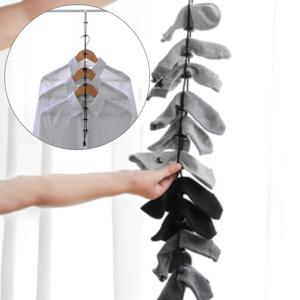 엉킴걱정없는 양말건조대 속옷걸이 원룸 자취 빨래집게걸이 모빌 양말걸이