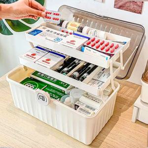 구급상자 가정용 구급함 비상약 약통 케이스 보관함 대형