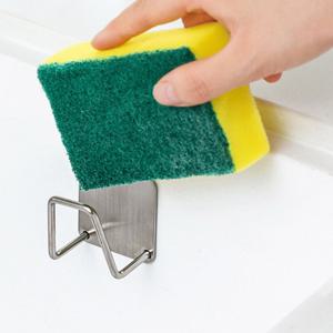 무타공 스텐 수세미 홀더 싱크대 수세미 거치대 걸이 수세미 보관 홀더 정리 꽂이