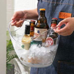 와인 아이스버킷 바스켓 샴페인 와인 칠러 칠링백 양주얼음통 옵션 : 4L,8L,12L