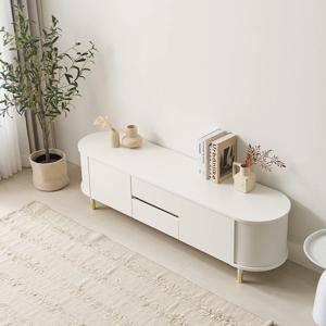 클라라 1600 라운드 E0 거실장 TV다이