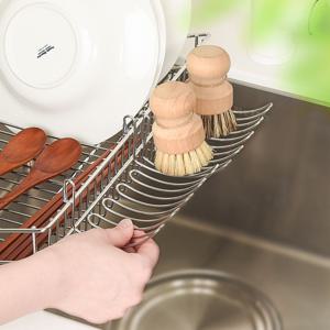 304올스텐 주방 물빠짐 수세미거치대 싱크대 수세미걸이