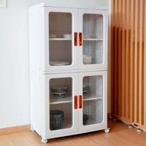 리빙박스 펜트리수납함 옷정리함 수납 정리함 대형 폴딩박스 투명 플라스틱 다용도 정리대 1단