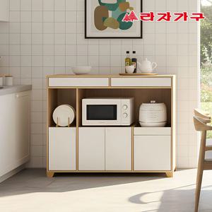 이음 1100 슬라이드 멀티 밥솥 주방 수납 전자 렌지대