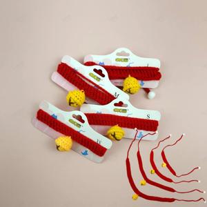 반려동물 액세서리 강아지 고양이 인식표 뜨개 방물 목줄