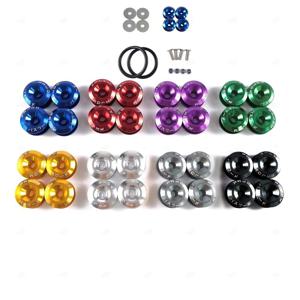 자동차 에어댐 차량 범퍼보강 고정 퀵패스너 범퍼고리 홀더 4p 세트