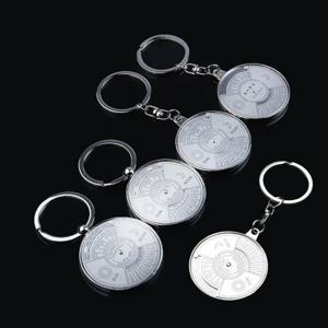 메탈 50년 만년달력 희귀템 회전식 열쇠고리 캘린더 키홀더 키링