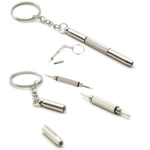 휴대용 3IN1 미니 드라이버 공구 열쇠고리 간편 멀티 키체인