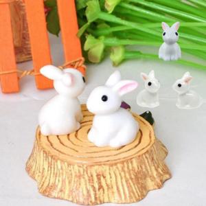 테라스 화분 마당 꾸미기 미니어처 데코 인테리어 미니 토끼 장식